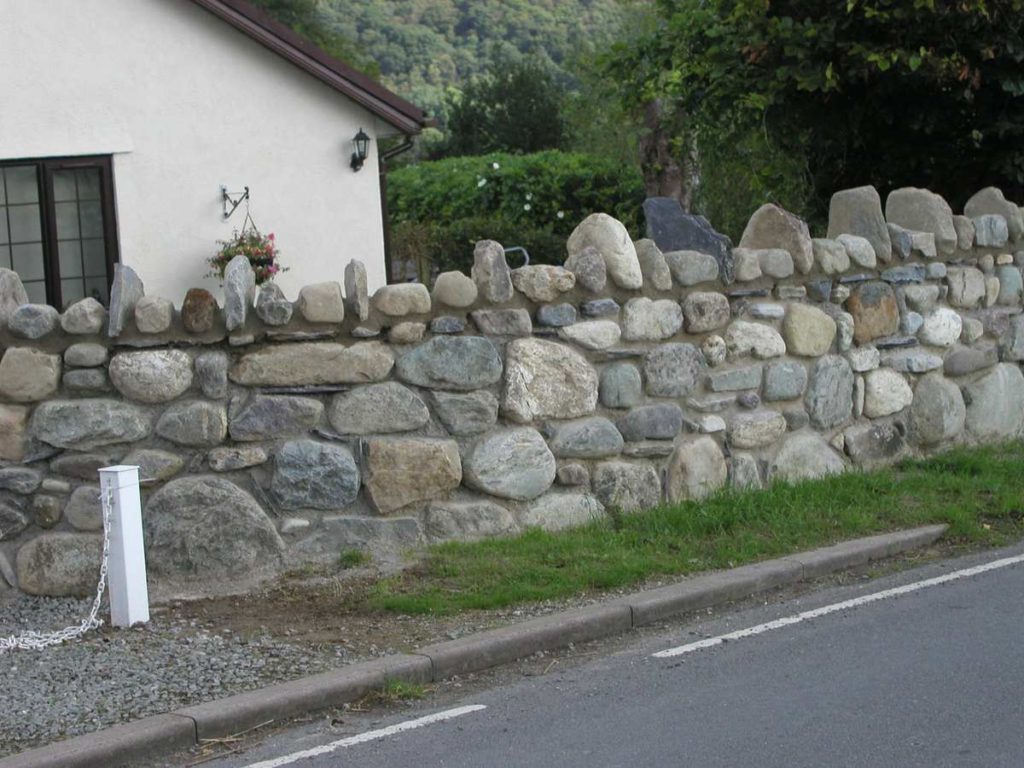 Stone Garden Wall